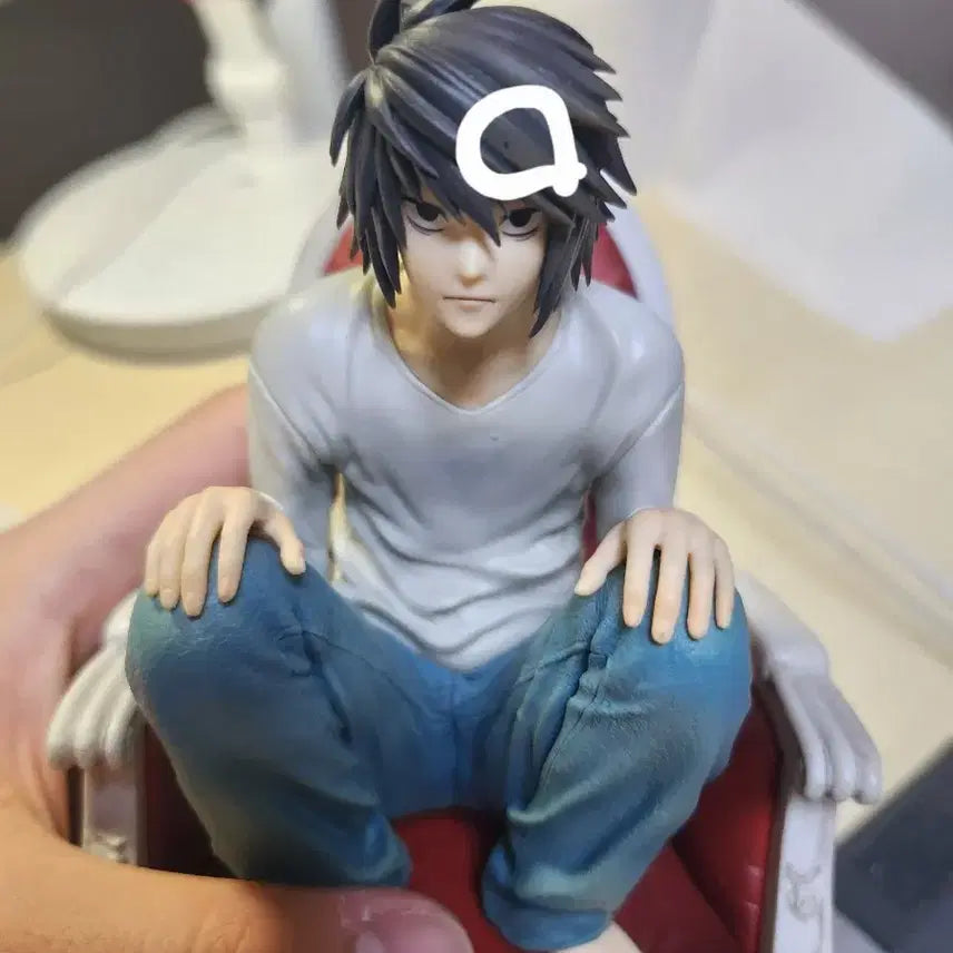 [BUNJANG] Death Note Ichiban Kuji B Prize L Figure + Paper Acrylic Set / 이번주까지)데스노트 제일복권 b상 L 피규어 + 페이퍼 아크릴 세트
