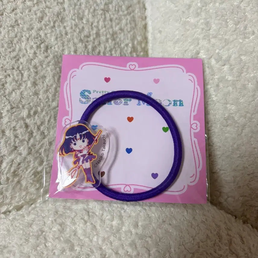 [BUNJANG] Sailor Moon Saturn Chocolate Acrylic Hair Tie / 세일러문 메이지 초콜릿 아크릴 머리끈 세일러문,세턴