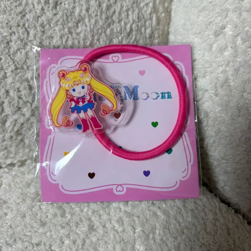 [BUNJANG] Sailor Moon Saturn Chocolate Acrylic Hair Tie / 세일러문 메이지 초콜릿 아크릴 머리끈 세일러문,세턴