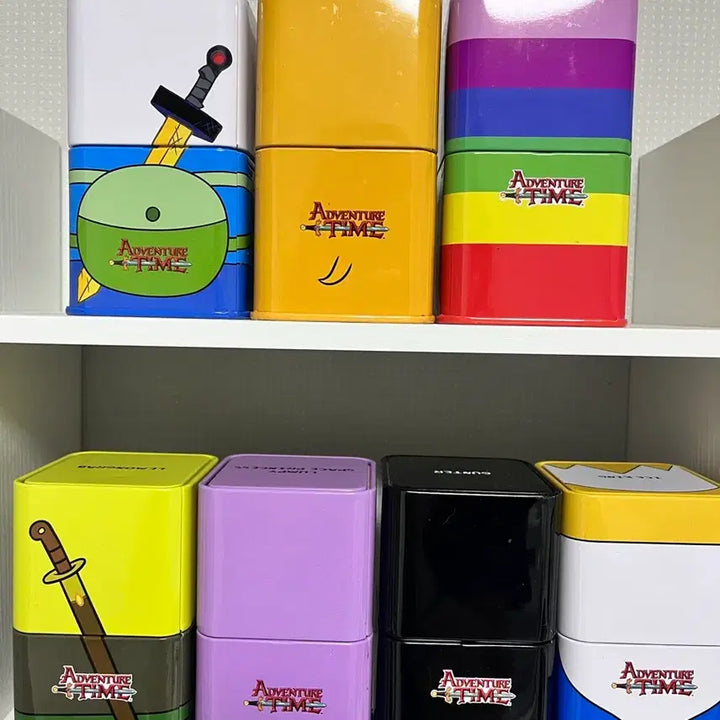 [BUNJANG] Adventure Time Character Tin Case Set (8 Types) / 핀과 제이크 어드벤쳐타임 캐릭터 틴케이스 8종 일괄
