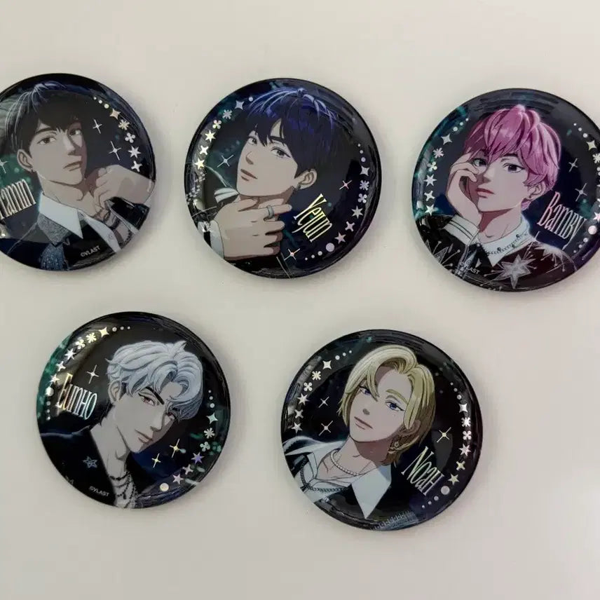 [BUNJANG] PLAVE Mmemimoo Transportation Card Can Badge Set / 플레이브 므메미무 교통카드 캔뱃지