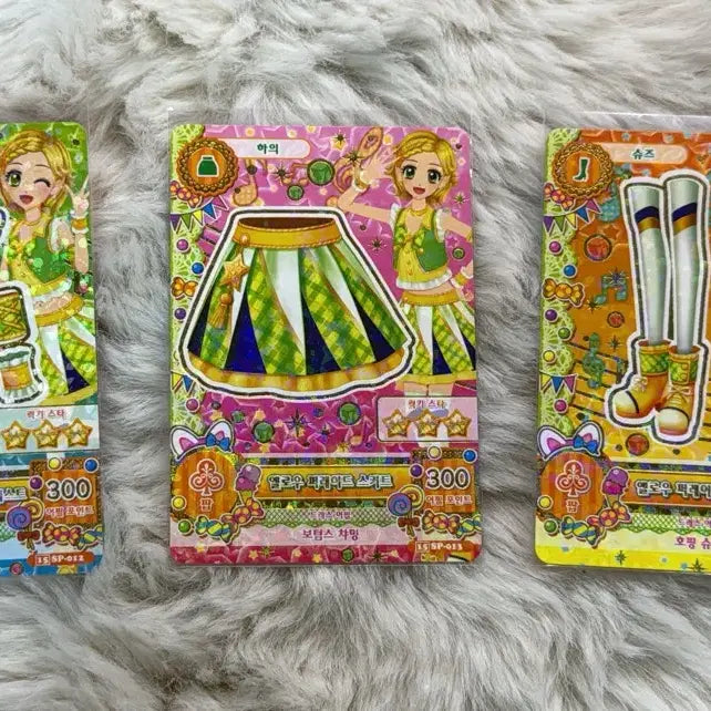 [BUNJANG] Aikatsu! Ichigo &amp; Hinaki School Look Card Set / 아이엠스타 아이카츠 이치고 히나키 스쿨룩