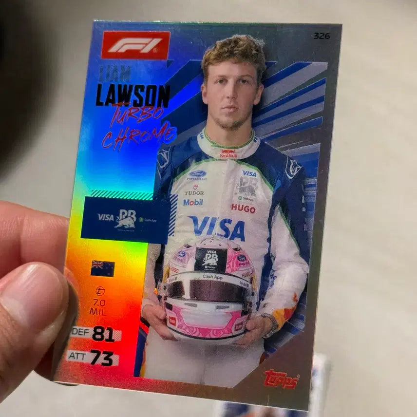 [BUNJANG] F1 Tops Turbo Attack Racing Bulls Avid Lynblad Liam Lawson Bundle Set / F1 탑스 터보어택 레이싱 불스 아비드 린블라드, 리암 로슨