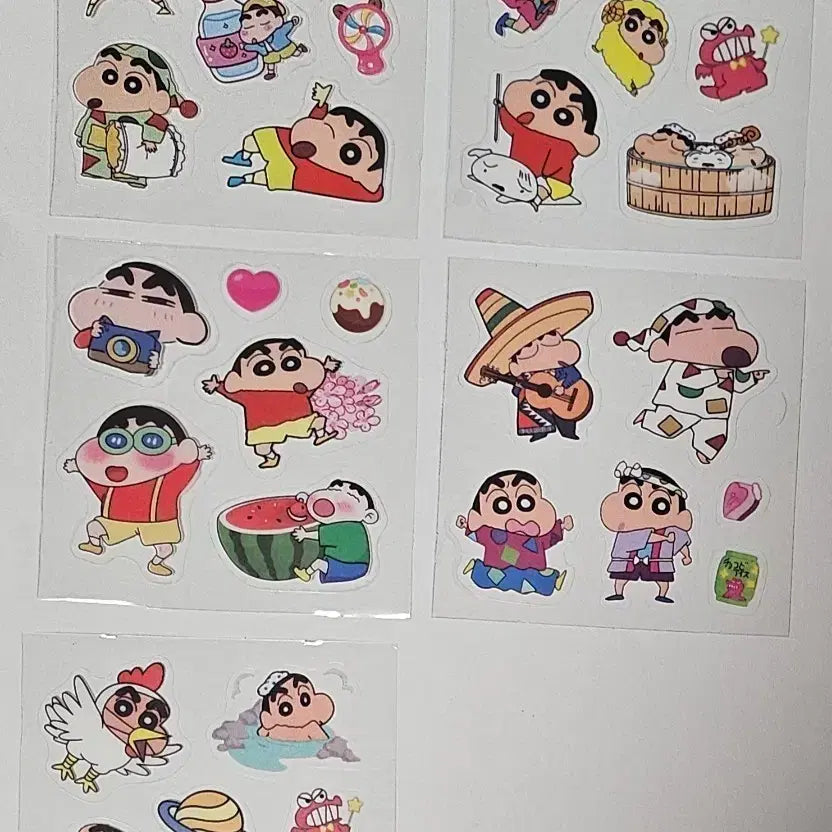 [BUNJANG] Crayon Shin-chan Sticker Collection / 귀여운 짱구 스티커 모음
