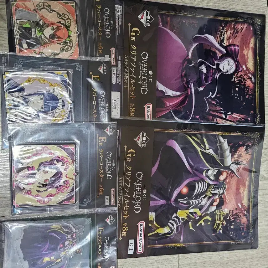 [BUNJANG] Overlord Ichiban Kuji Exclusive Prize Bundle Set / 오버로드 신상 제일복권 쿠지 하위상 일괄