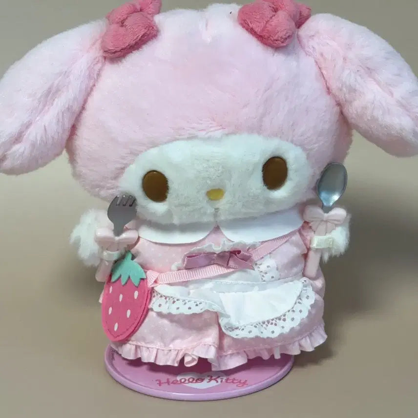 [BUNJANG] Sanrio My Melody Pittatto Friends Plush Toy with Accessories / 산리오 마이멜로디 피탓토 프렌즈 인형 (소품 포함)