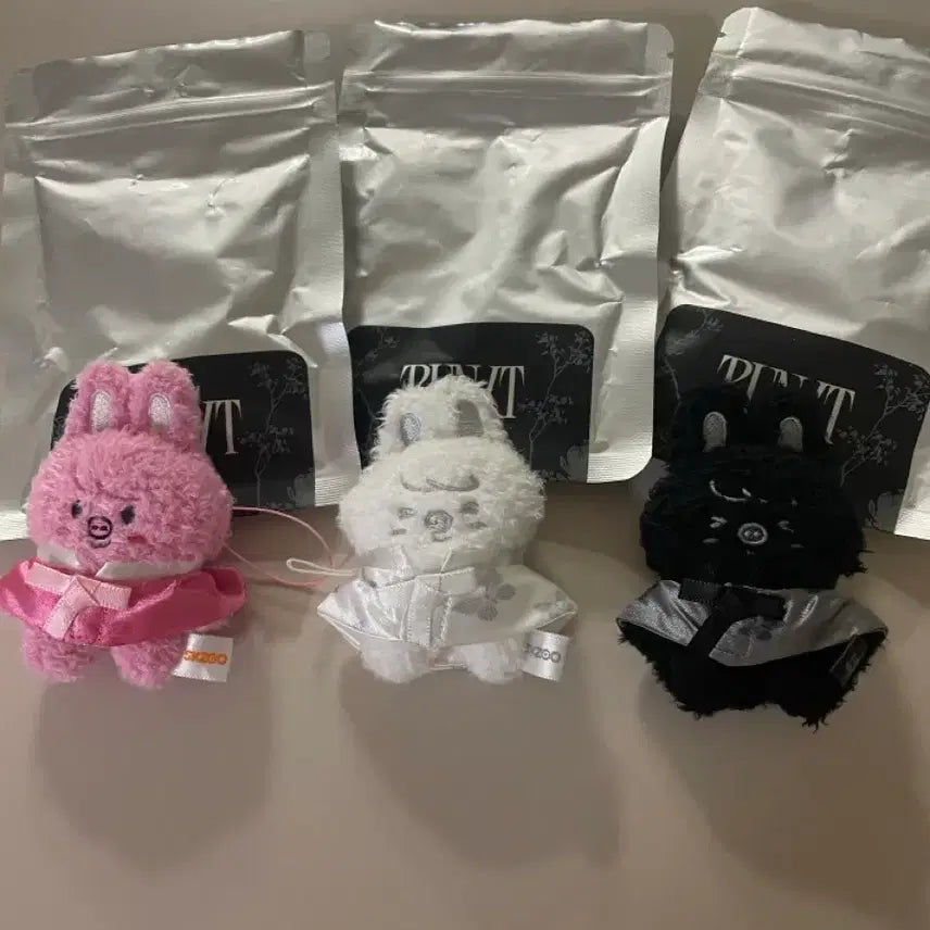 [BUNJANG] Stray Kids SKZOO Dwaekki Micro Keyring Set / 스트레이키즈 run it 스키주 마이크로키링 돼끼 셋트