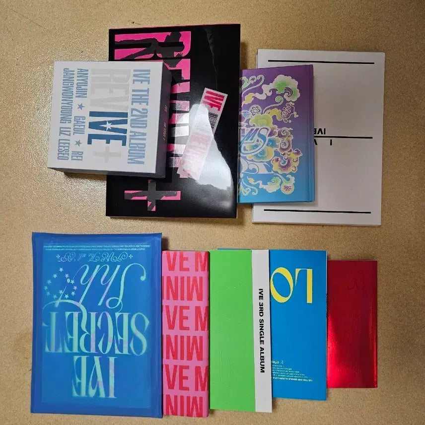 [BUNJANG] IVE Album Bundle Set / [급처] 아이브 앨범 일괄