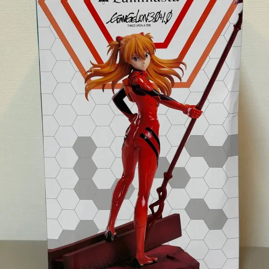 [BUNJANG] Sega Evangelion Asuka Shikinami Langley Figure (Sealed) / (미개봉) 세가 에반게리온 신극장판 아스카 시키나미 랑글리 피규어