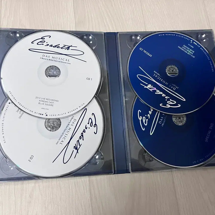 [BUNJANG] 2012 Musical Elisabeth OST 3CD + 1DVD Album / 2012뮤지컬 엘리자벳OST 3CD+1DVD 앨범