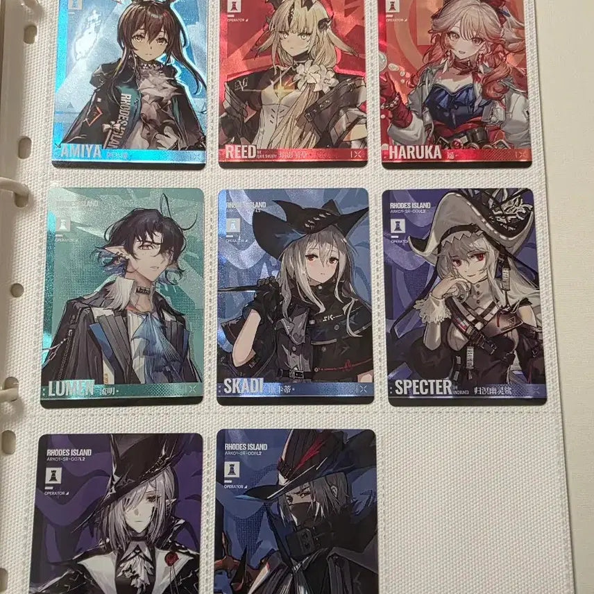 [BUNJANG] Arknights Kayou Trading Cards - Various Rarities / 판매 교환)명일방주 카유 kayou 트레이딩 카드 판매 저레어/고레어/SC