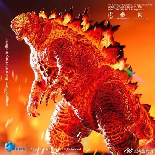 [BUNJANG] HIYA Toys Burning Godzilla Battle Version King of Monsters Figure / HIYA 히야토이즈 버닝 고질라 배틀 버전 킹 오브 몬스터즈
