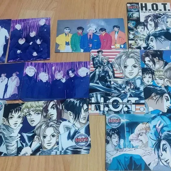 [BUNJANG] H.O.T. Photo &amp; Postcard Set - Moon Hee Jun, Tony An, Jang Woo Hyuk, Kang Ta, Lee Jae Won / 에이치오티 굿즈 팝니다 사진 엽서 문희준 토니안 장우혁 강타 이재원 1세대