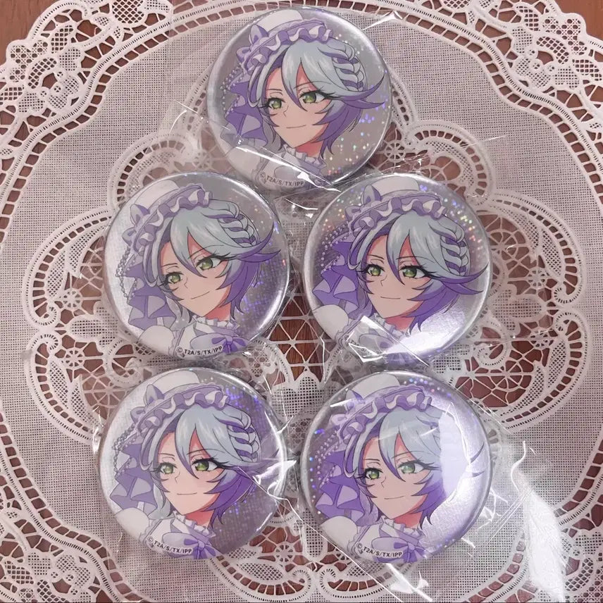 [BUNJANG] Pripara Shikyoin Hibiki Prince Gray Can Badge Bundle Set / (급전 오늘만)프리파라 라파리 시쿄인 히비키 프린스 그레이 캔뱃지