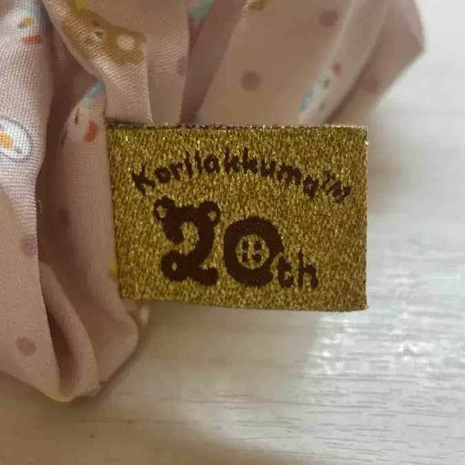 [BUNJANG] Rilakkuma Korilakkuma 20th Anniversary Asia Limited Edition Scrunchie / 레어) 리락쿠마 코리락쿠마 20주년 아시아 한정 해외 팝업 한정 슈슈 스크런치 곱창머리끈