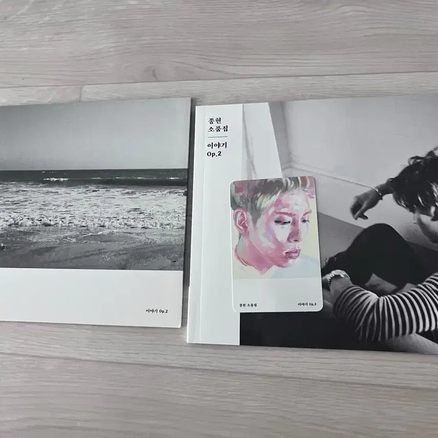 [BUNJANG] SHINee Jonghyun Story Op.1, 2 Album Bundle Set / 샤이니 종현 소품집 이야기 Op.1,2 앨범
