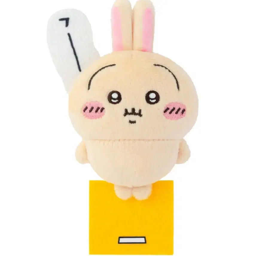 [BUNJANG] Usagi-chan Plush Keychain / 우사기 투성이 쿠지 뚱띠 체중계 우사기 뱃지