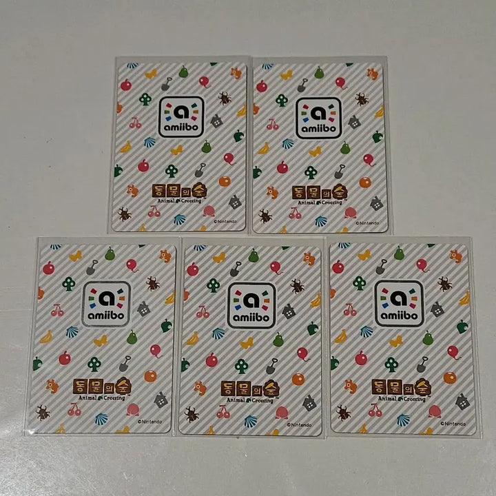 [BUNJANG] Animal Crossing Amiibo Card Series 5 Bundle Set / 모여봐요 동물의숲 정품 아미보 카드 5탄 (일괄)
