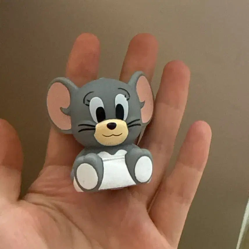 [BUNJANG] Tom and Jerry Tuffy Mood Lamp with Jerry Figure Bundle / 톰과제리 터피 무드등 , 제리 피규어 일괄