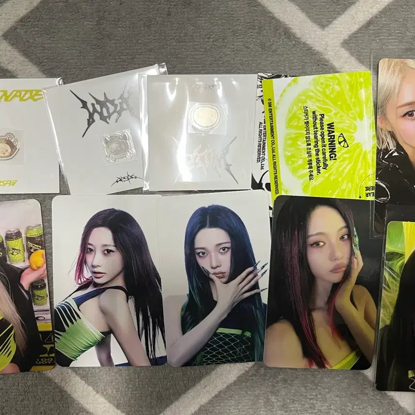 [BUNJANG] Aespa Lemonade Pop-up Photocard / 에스파 레모네이드 팝업 포카 양도