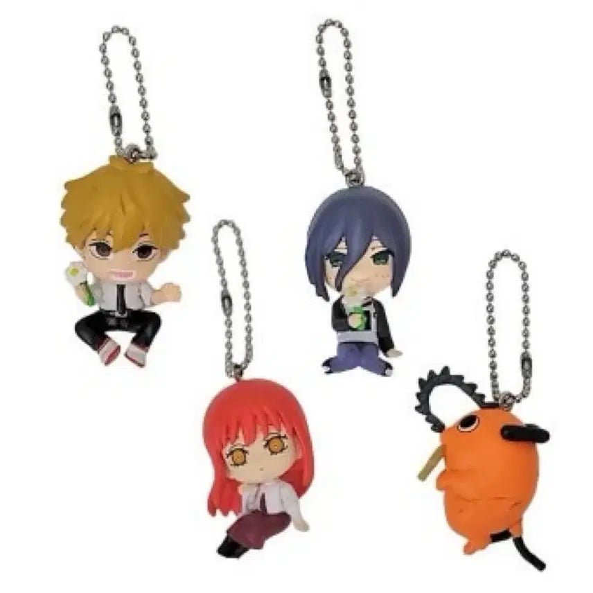 [BUNJANG] Chainsaw Man Depi-Fig Keyring Gacha Bundle Set / 체인소맨 데포피그 키링가챠 일괄