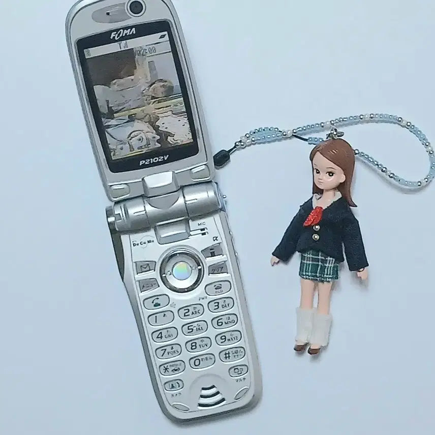 [BUNJANG] Mock-up Phone Y2K Phone with Licca Strap / 목업폰 모형폰 y2k폰 리카스트랩