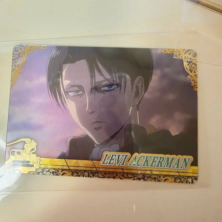 [BUNJANG] Attack on Titan Levi Ackerman Photocard / 진격의거인 리바이 포토카드