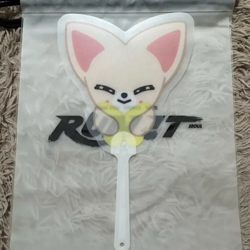[BUNJANG] Stray Kids Run 2 In-Gift Foxiny Fan Set / 스트레이키즈 스키즈 런잇 입장기프트 폭시니 부채