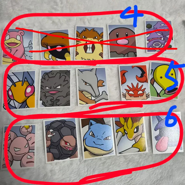 [BUNJANG] Pokemon ID Photo Set Vol. 3 / 포켓몬 증명사진 3탄 묶음으로 판매합니다