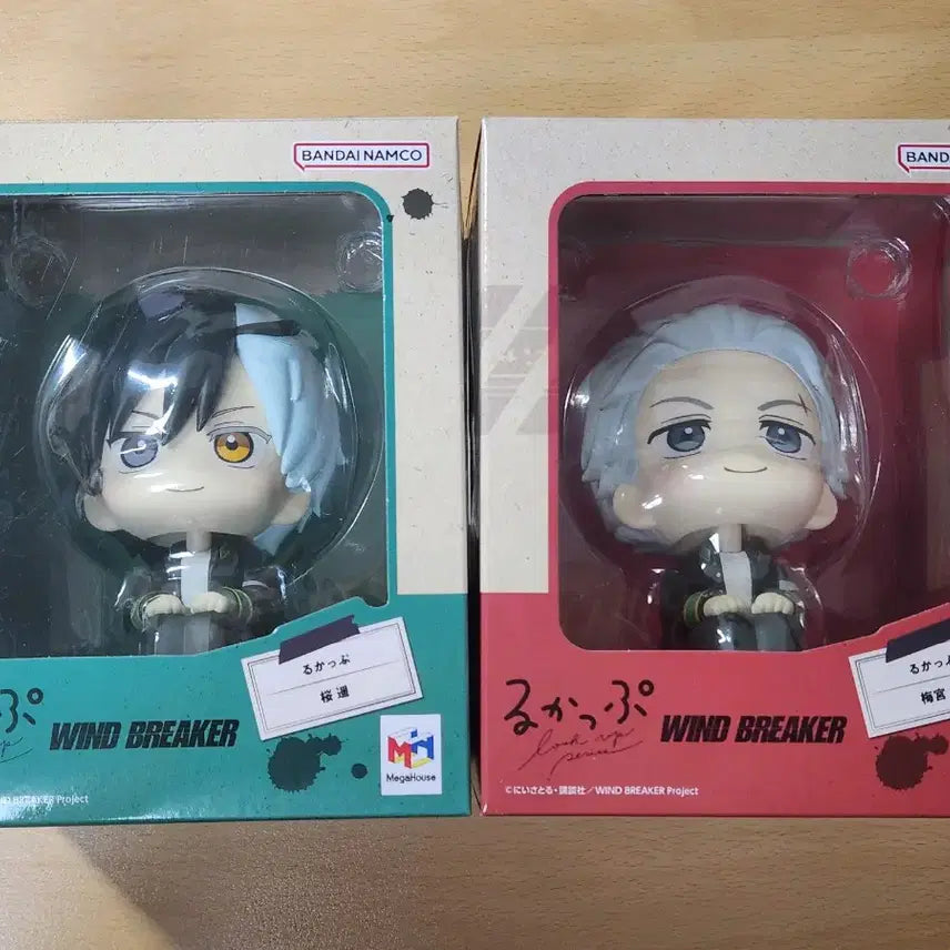 [BUNJANG] Wind Breaker Sakura Haruka Umemiya Hajime Bundle Set Look Up Figure / 윈드브레이커 윈브레 사쿠라 하루카 우메미야 하지메 일괄 룩업 피규어