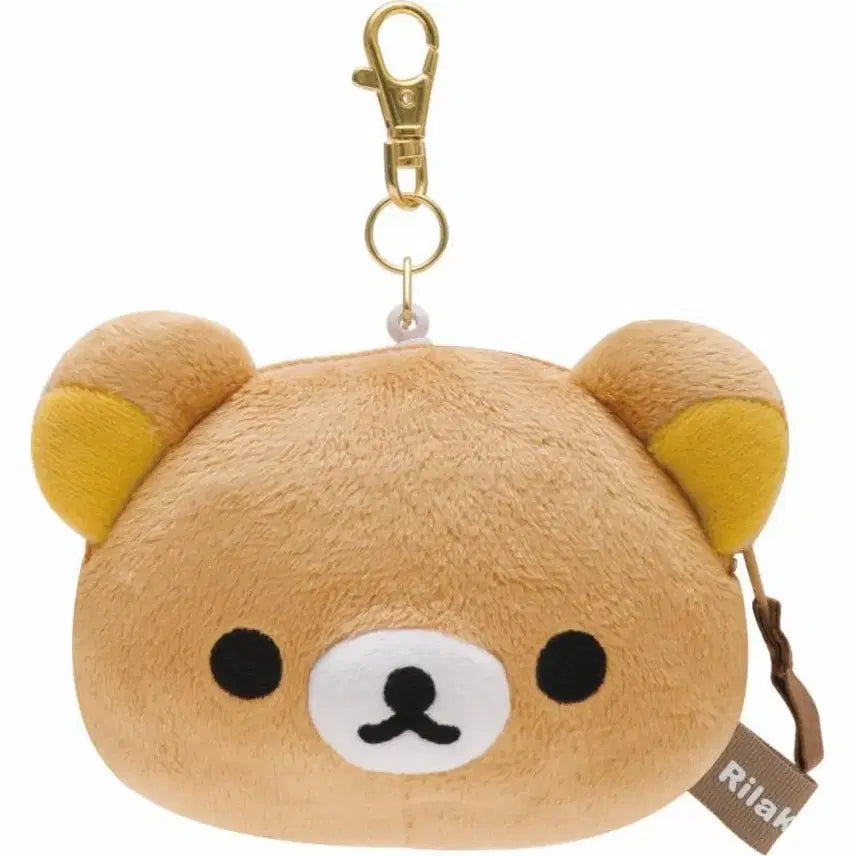 [BUNJANG] Rilakkuma Pass Card Wallet Pouch with Keyring / 리락쿠마 릴패스 카드 지갑 파우치 키링