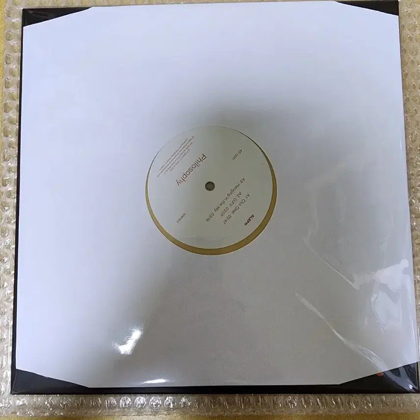 [BUNJANG] Aleph LP Philosophy Sealed New Product / 알레프 LP 필로소피 미개봉 새제품