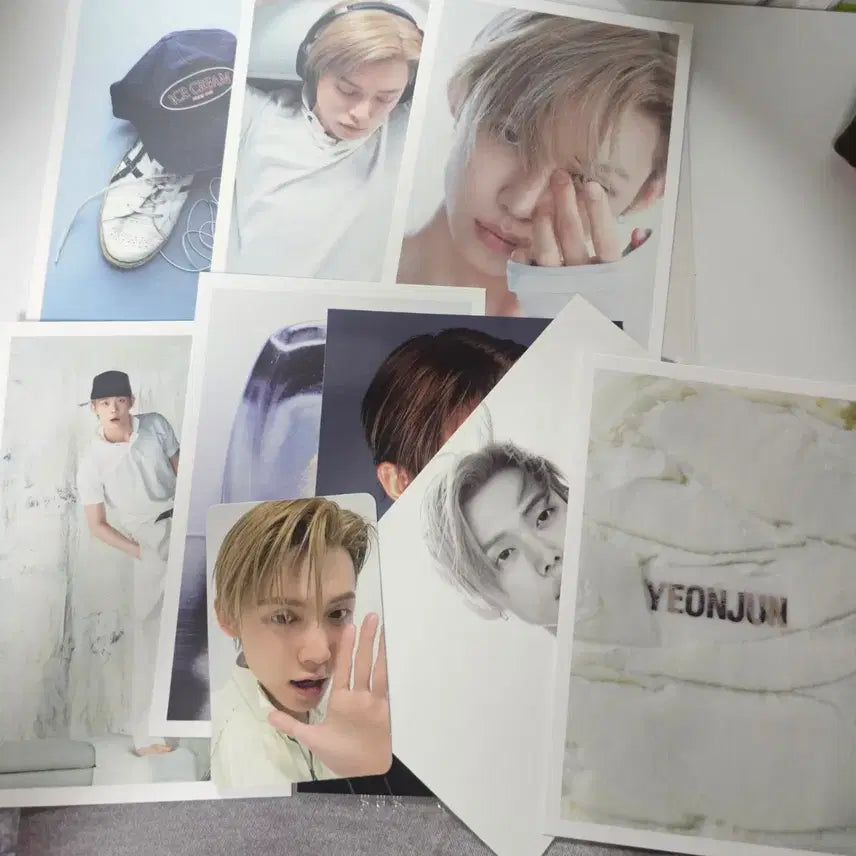 [BUNJANG] TXT Yeonjun Nolables Part 2 Postcard Set / 연준포카엽서테마1세트 노레이블즈파트투 투바투 txt yeonjun 투모로우바이투게더 nolablespart02