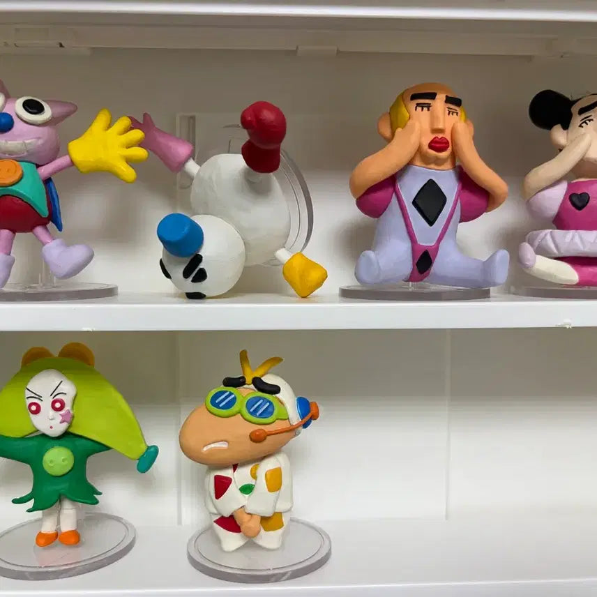 [BUNJANG] Re-Ment Crayon Shin-chan Gacha Figure Set (6 Variants) / 리멘트 짱구는 못말려 피규어 가챠 랜덤 중복 6종 세트