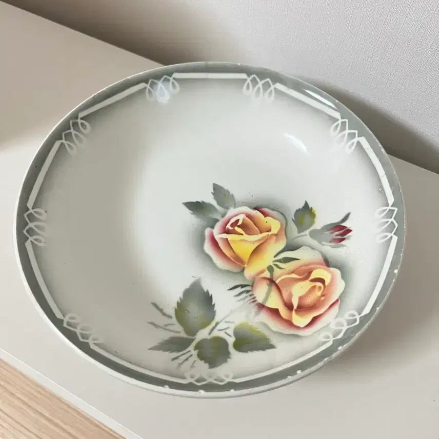 [BUNJANG] French Vintage Digoin Pasta Bowl / 프랑스 빈티지 디구앙 파스타볼