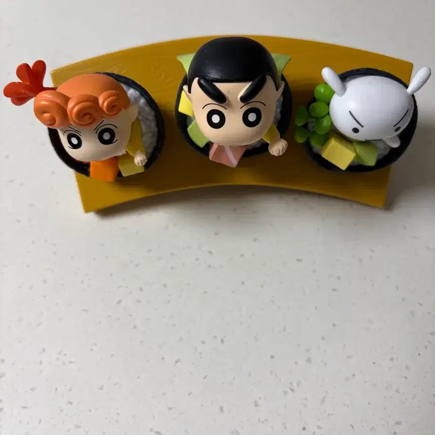 [BUNJANG] CGV Crayon Shin-chan Sushi Figure Set / CGV 짱구 피규어