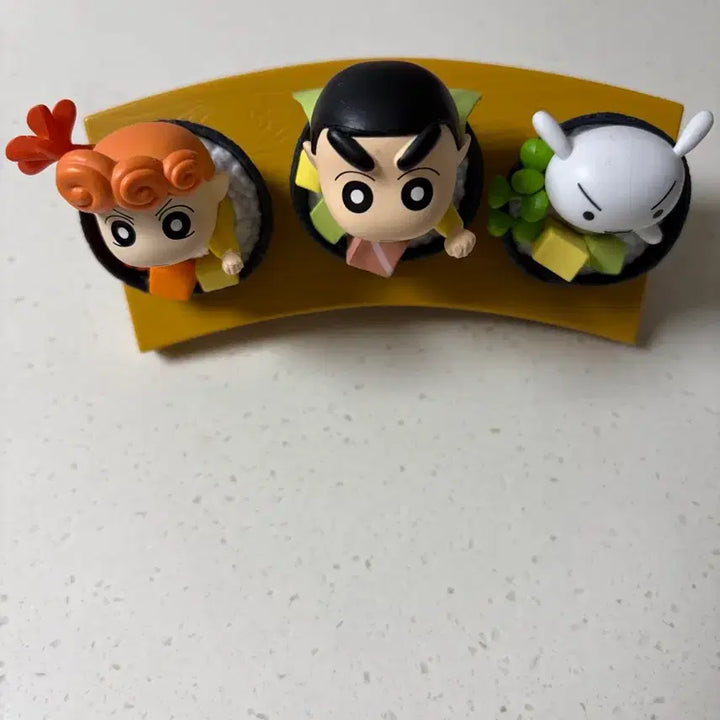 [BUNJANG] CGV Crayon Shin-chan Sushi Figure Set / CGV 짱구 피규어