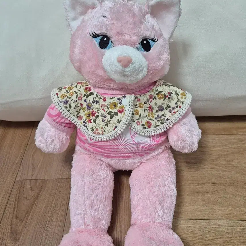 [BUNJANG] Build-A-Bear Pink Cat Plush Toy / 빌드어베어 고양이인형