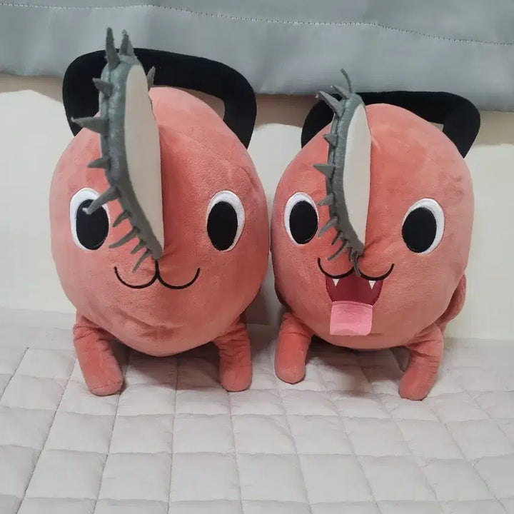 [BUNJANG] Chainsaw Man Pochita Plush Set / 체인소맨 포치타 인형 두개 일괄