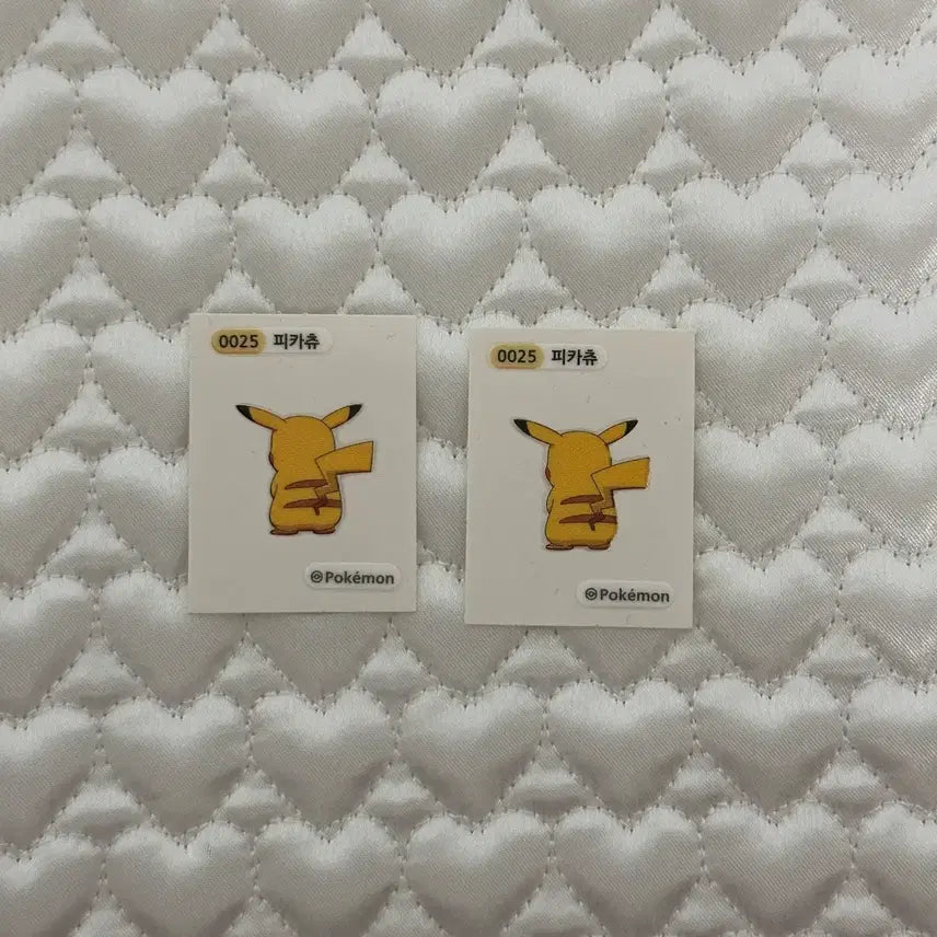[BUNJANG] Pokemon Pikachu Sticker / 포켓몬 피카츄 띠부씰