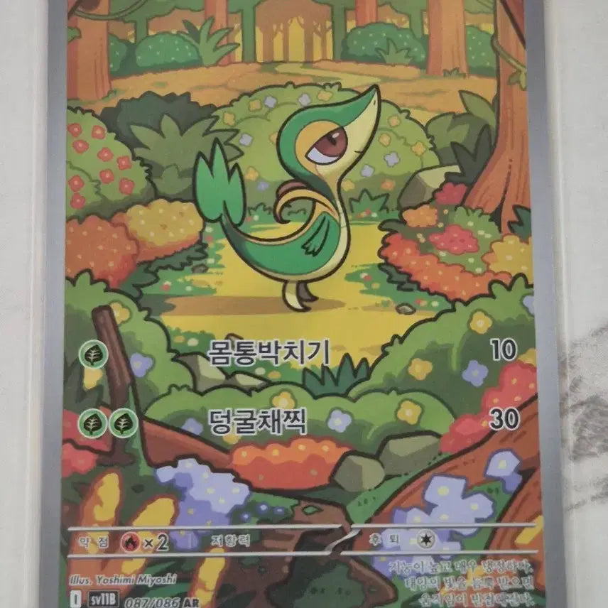 [BUNJANG] Pokemon Card Juriebyan 087/086 AR / 두. 포켓몬카드 주리비얀 087/086 AR