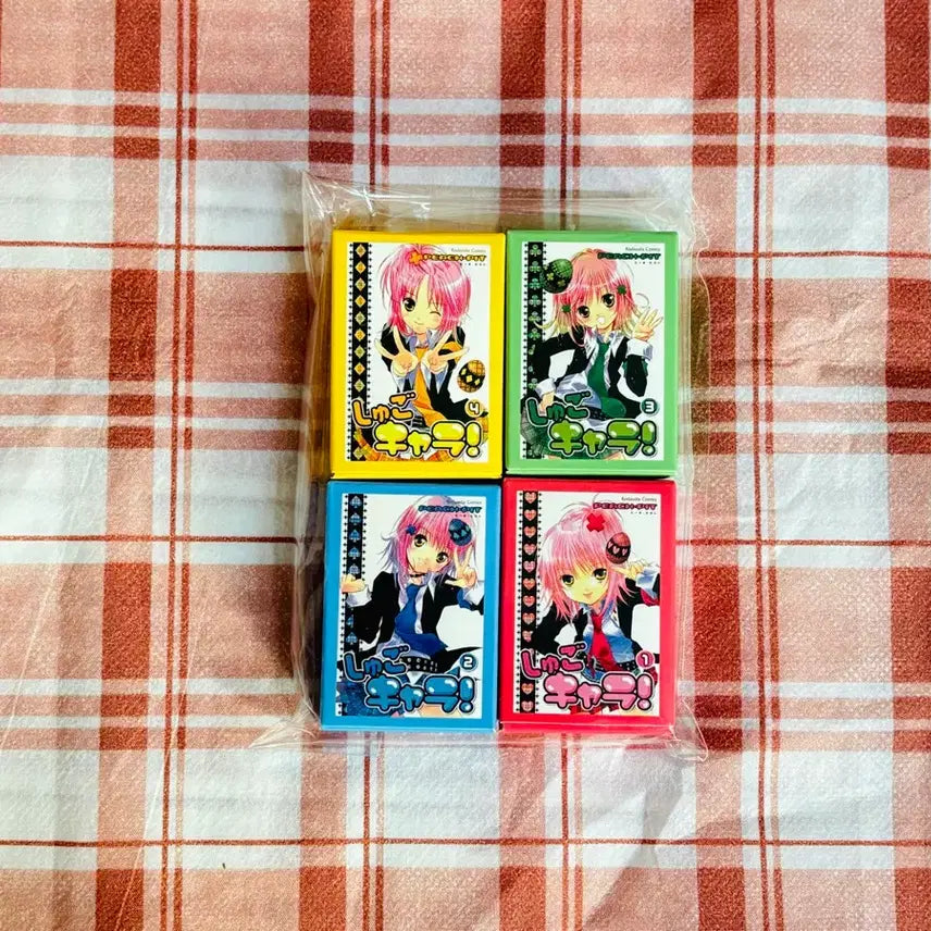 [BUNJANG] Shugo Chara! Mini Trump Gacha Bundle / 캐릭캐릭체인지 캐캐체 슈고캬라 미니 트럼프 가챠 일괄