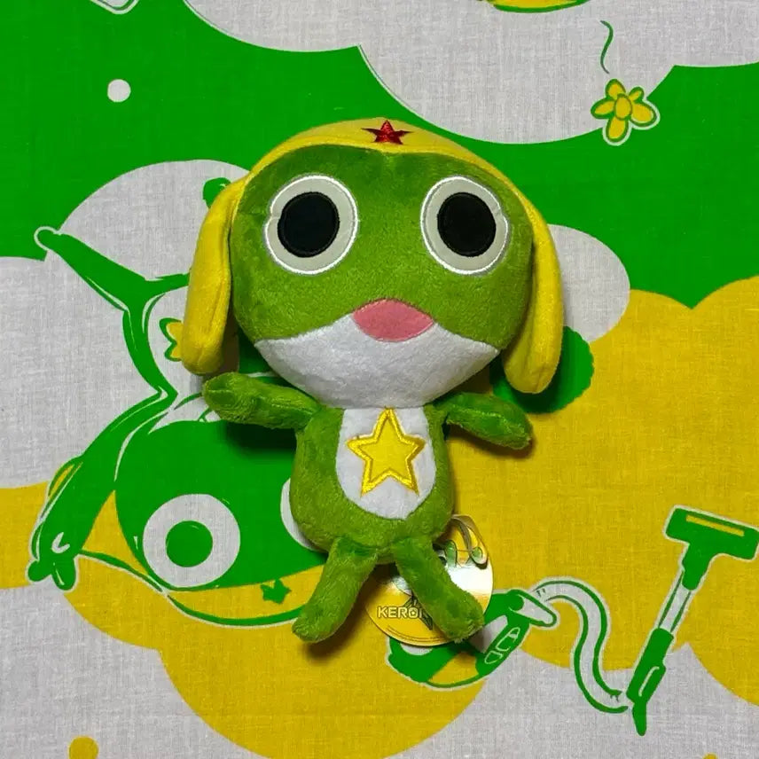 [BUNJANG] Keroro Classic Plush Doll / 케로로 고전 인형