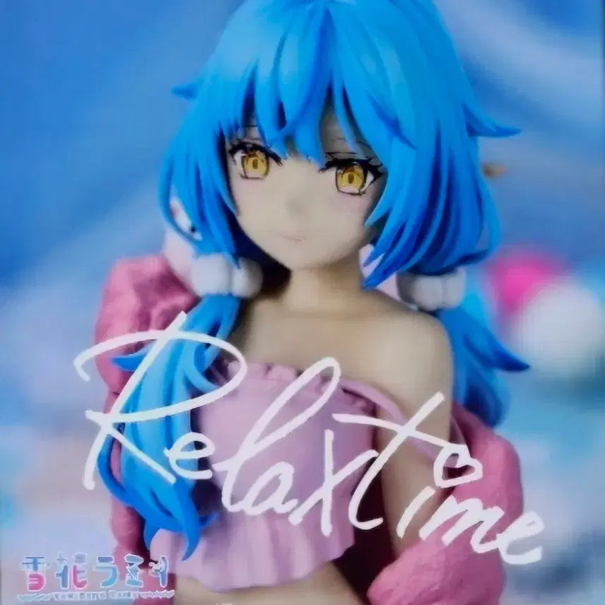 [BUNJANG] Hololive Yukihana Lamy Relax Time Figure (Sealed) / 홀로라이브 