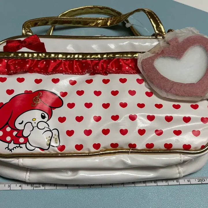 [BUNJANG] My Melody Classic Pouch with Handle / 마이멜로디 고전 손잡이 파우치