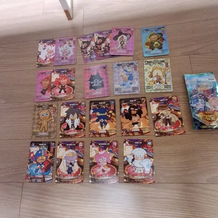 [BUNJANG] Cookie Run Kingdom Cards and Acrylic Keyring Bundle Set / 쿠키런 킹덤 카드 및 아크릴 키링 일괄