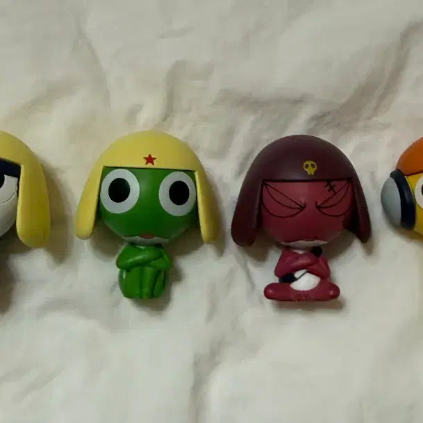 [BUNJANG] Keroro Marshmallow Bocca Gacha Figure Series 1 Keroro, Giroro, Tamama, Kururu / 케로로 마치보케 가챠 피규어 1탄 케로로 기로로 타마마 쿠루루