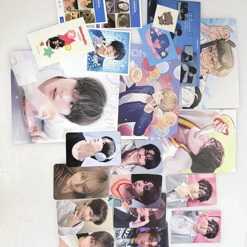 [BUNJANG] ENHYPEN Jungwon Birthday Cafe Bundle Set / 엔하이픈 정원 생일카페 특전 일괄