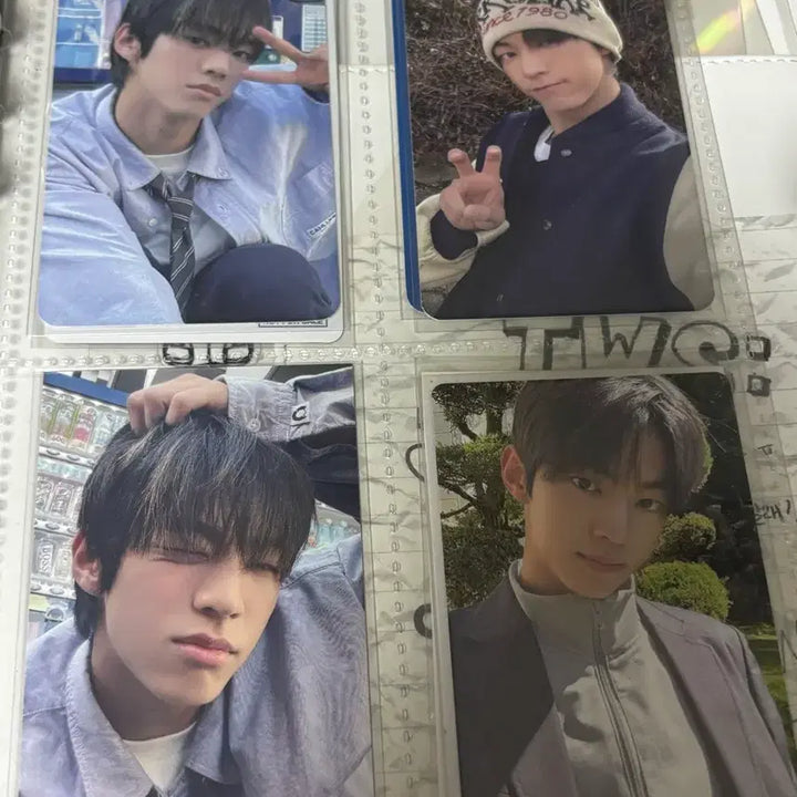 [BUNJANG] TWS Dohoon Youngjae Jihoon Shinyu Photocard Bundle Set / 투어스 도훈 영재 지훈 신유 포토카드 일괄 판매
