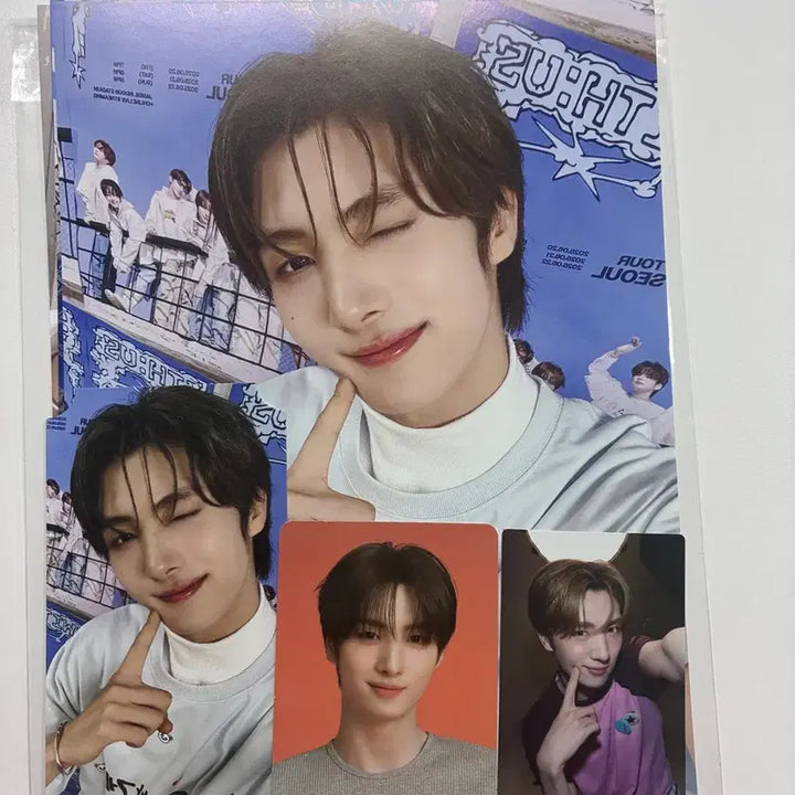 [BUNJANG] TWS Youngjae Concert DVD POB Bundle Set / 투어스 영재 콘dvd 특전+미에로화이바+정샘물 포카 일괄